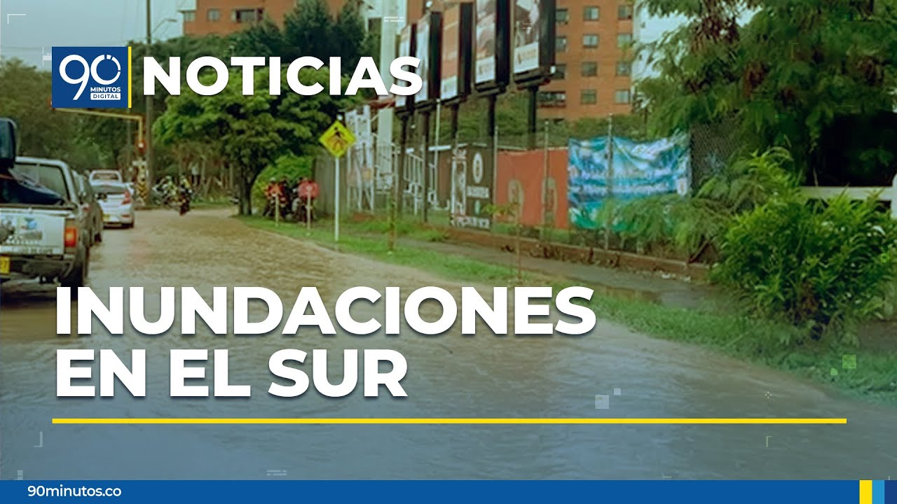 Inundaciones en el sur de Cali