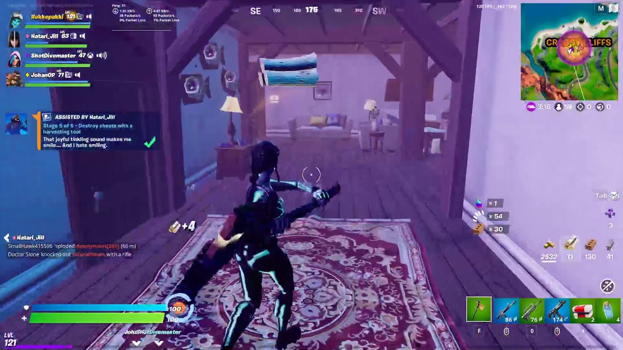 Fortnite Chapter 2 Season 8 Raven Punchcard  Raven Quest