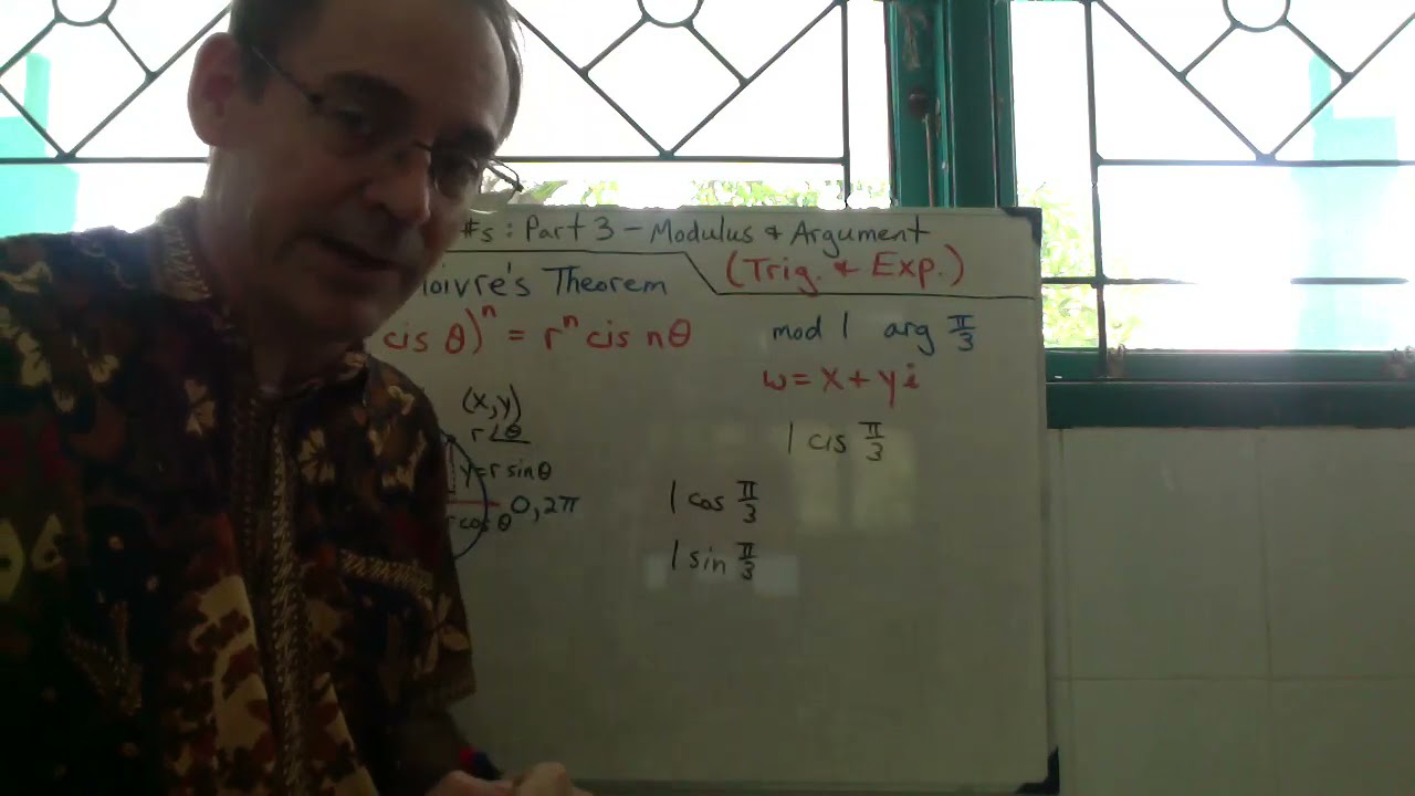 P3 Complex Numbers Part 3 Modulus & Argument (Trig & Exp)