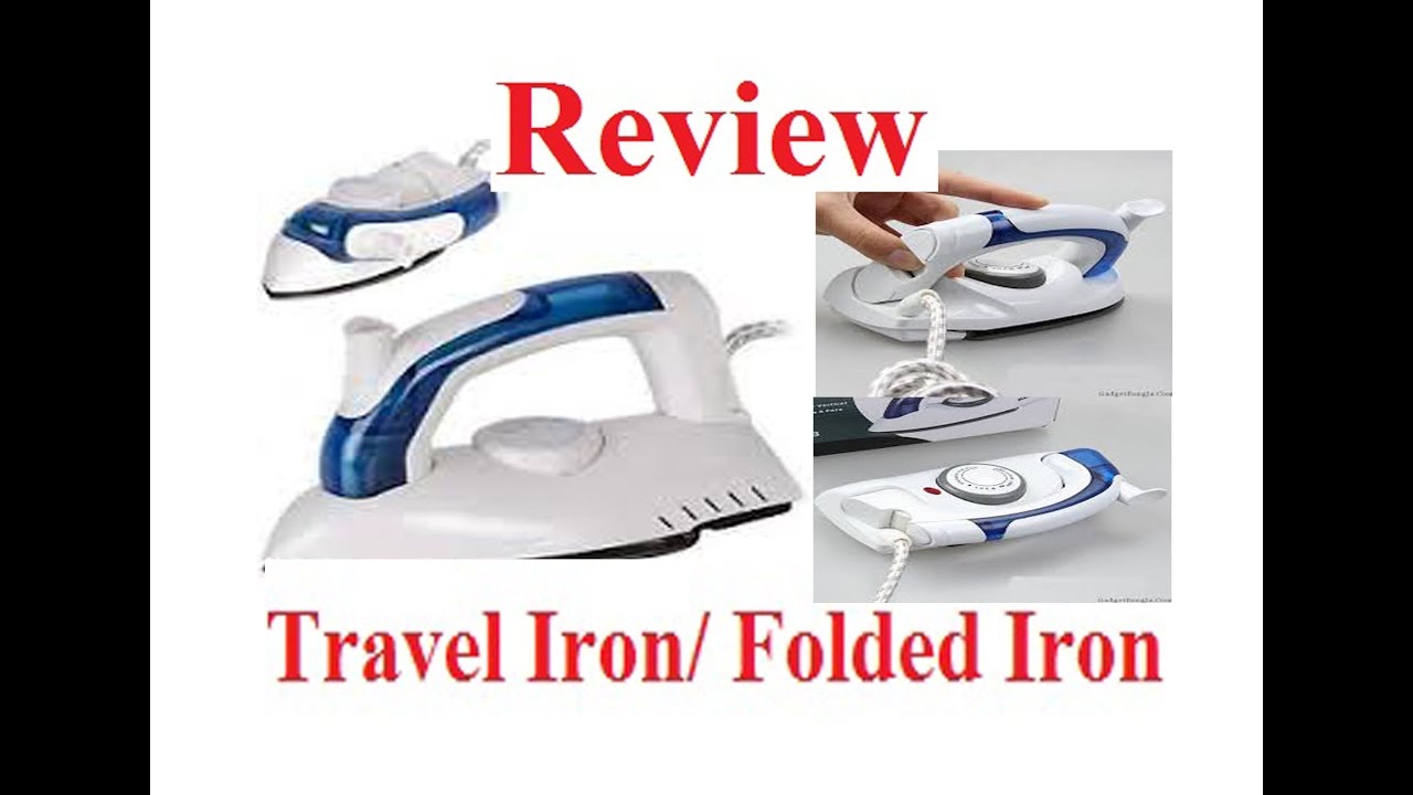 Mini Portable Electric Foldable Travel Iron for Clothes. Travel Steamer Steam Iron and Deodorizer