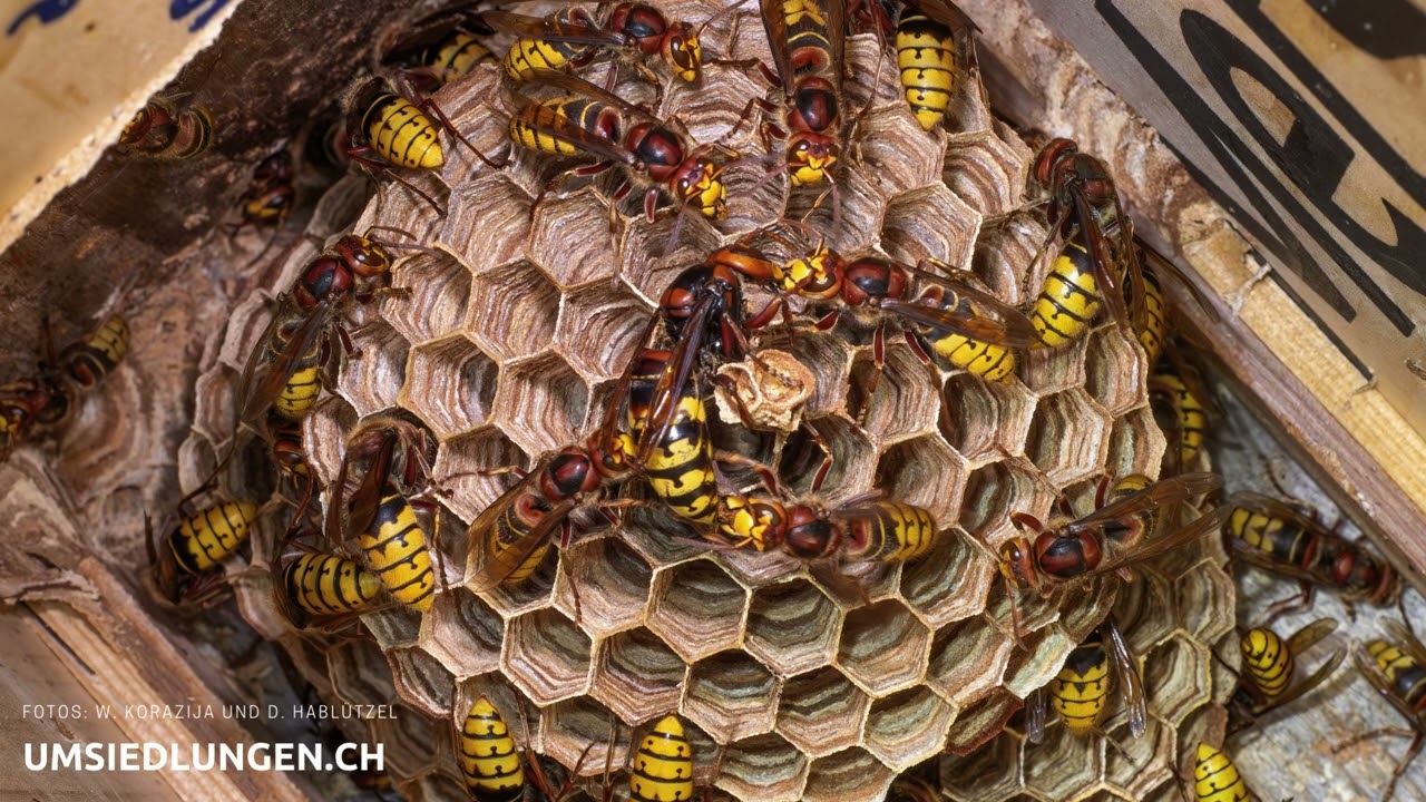 Hornissen, Wespen, Bienen