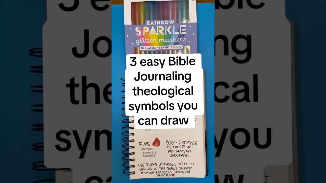 Простые символы для ведения дневника по изучению Библии #ведениедневникапоБиблии #библейскийдневн...