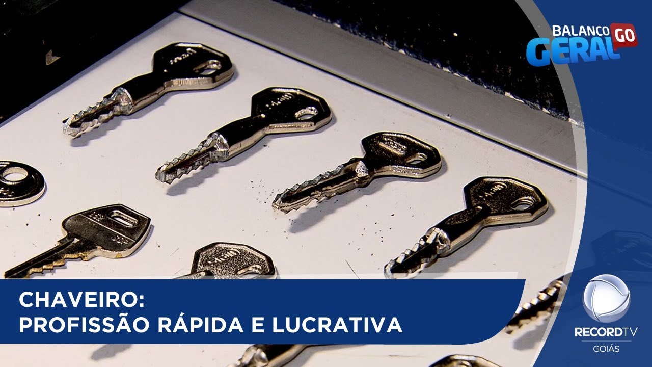 CHAVEIRO: PROFISSÃO RÁPIDA E LUCRATIVA