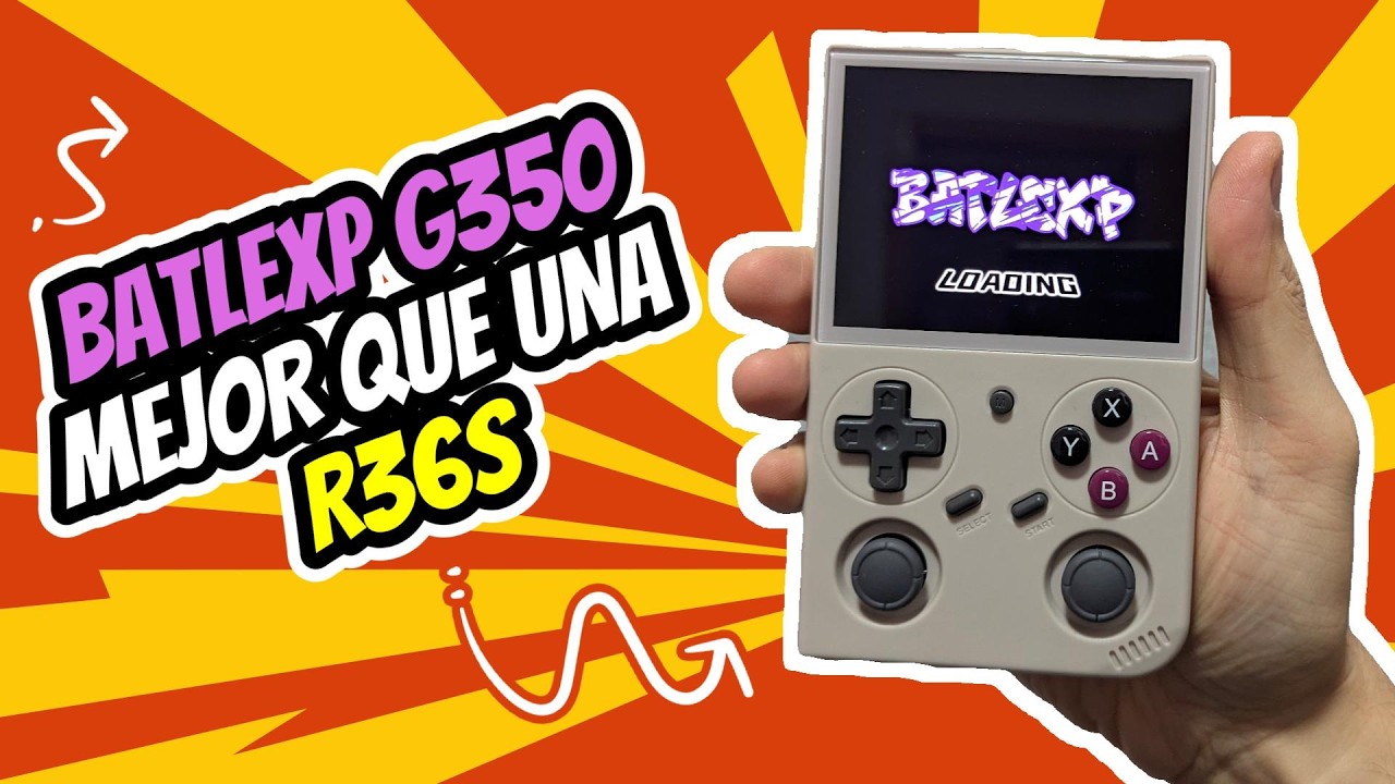 Batlexp G350 - Mejor que la R36S y con calidad Anbernic
