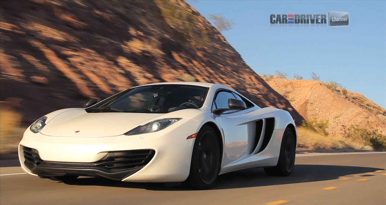 McLaren MP4-12C Road Trip - CAR and DRIVER