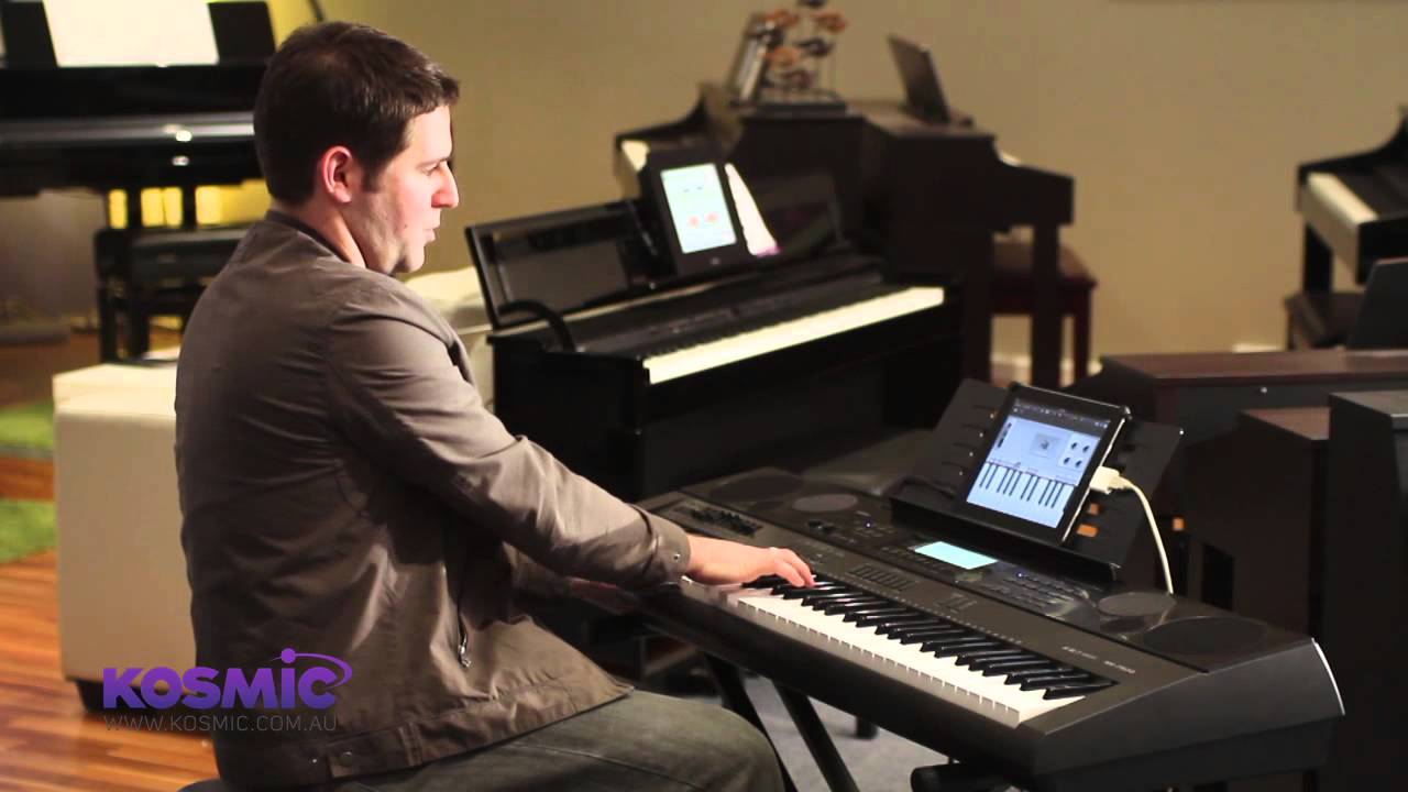 Casio keyboards iPad integration