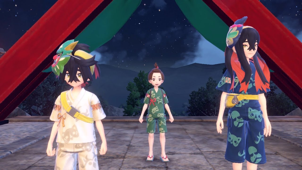 Pok&eacute;mon Scarlet & Violet The Teal Mask Kitakami Hall