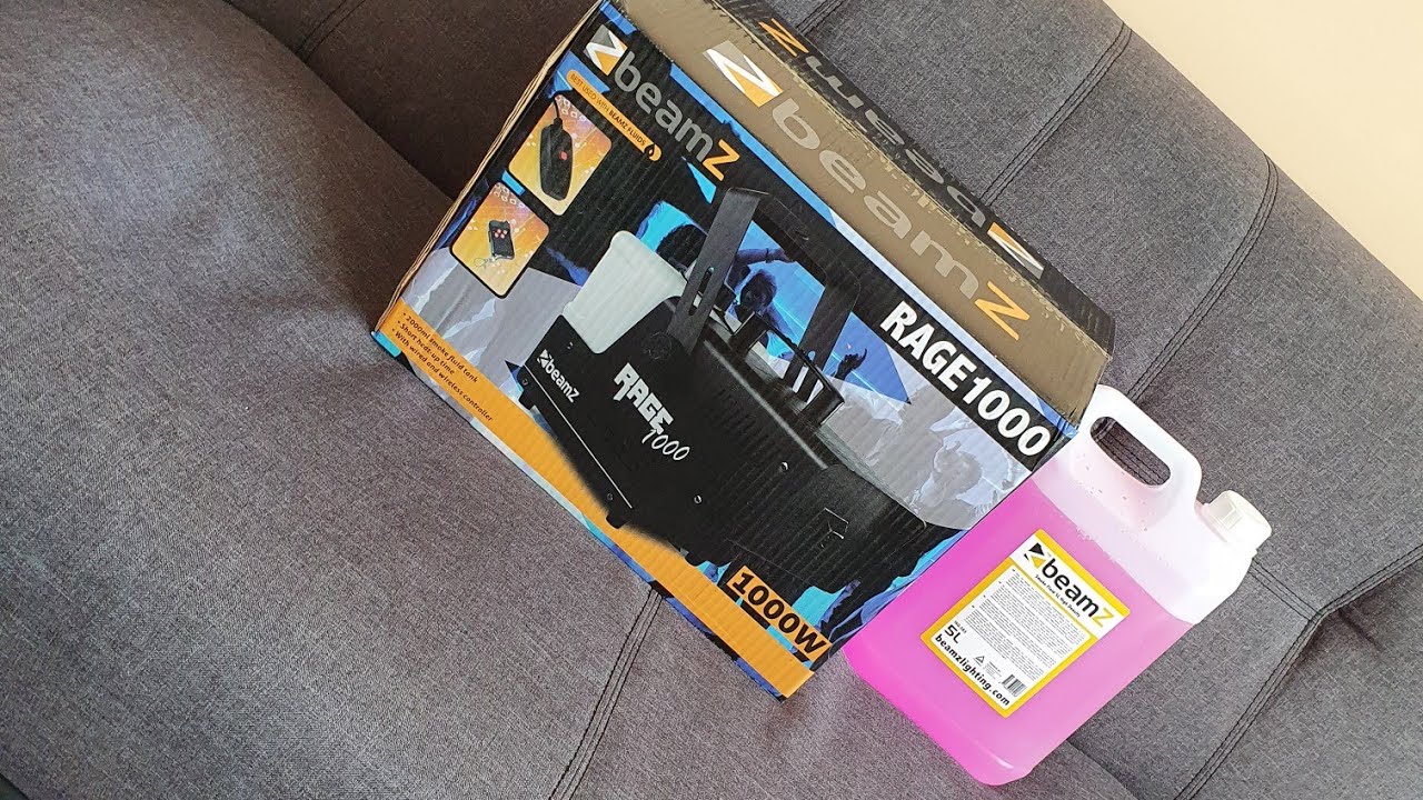 Beamz Rage 1000 füstgép bemutató. ( 1000W )