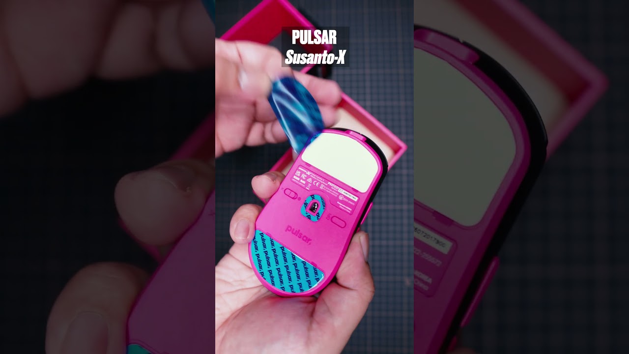 ASMR136 :  Pulsar Susanto-X ⚡ #gaminggears #gamingmouse