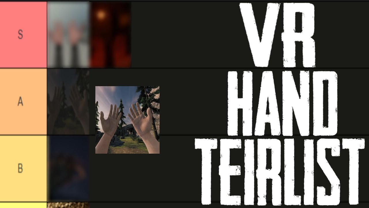 ОФИЦИАЛЬНЫЙ СПИСОК ТИПОВ VR Hand