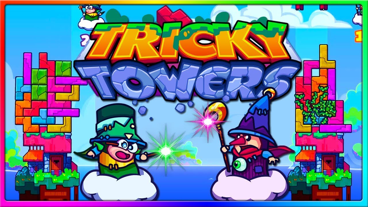 TWO IDIOTS PLAY TRICKY TOWERS! | Tricky Towers Gameplay