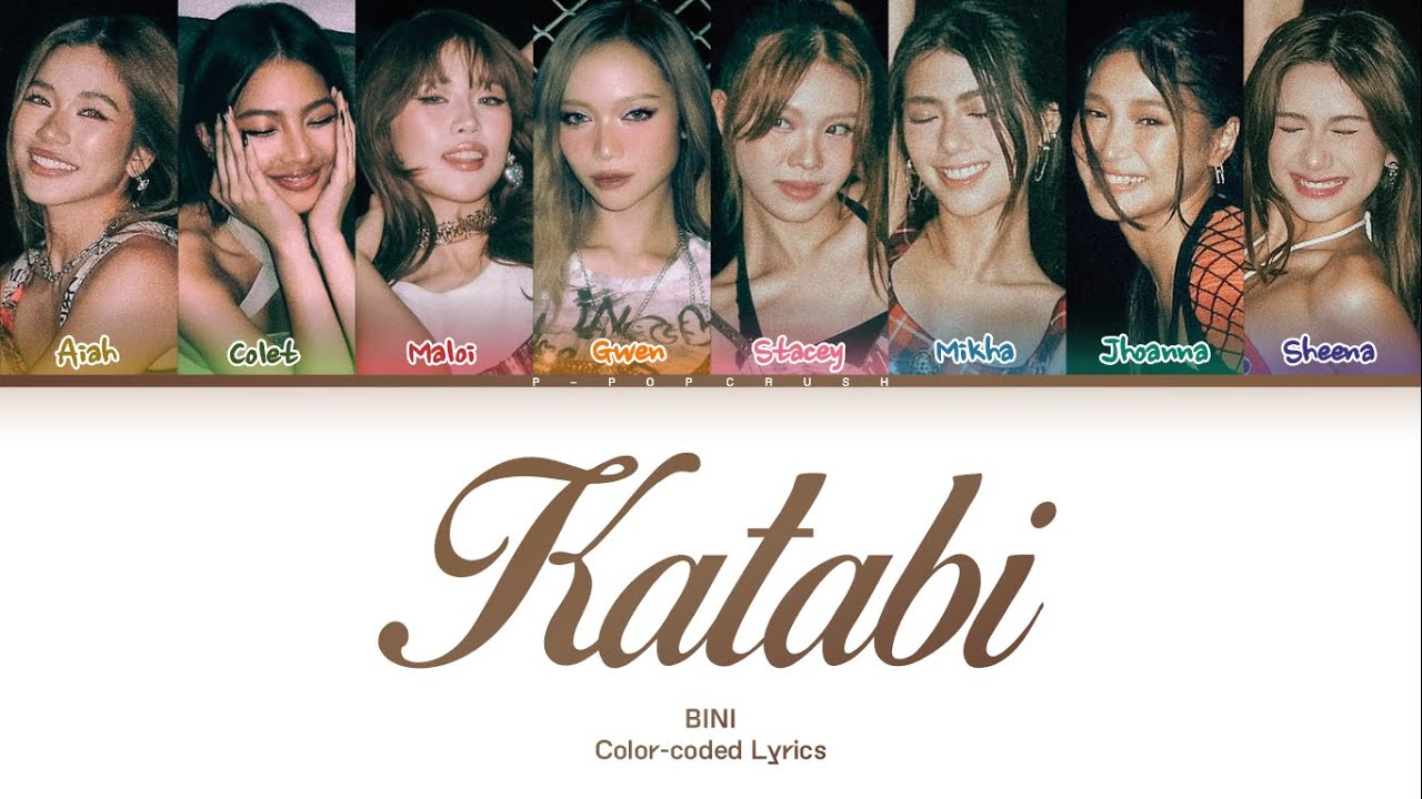 BINI 'Katabi' Color-coded Lyrics