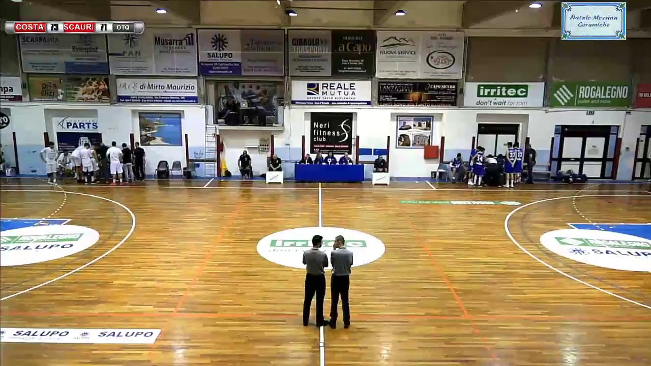 LNP Serie B 17/18 Irritec Costa D'Orlando Capo D'Orlando - Basket Scauri (girone D)