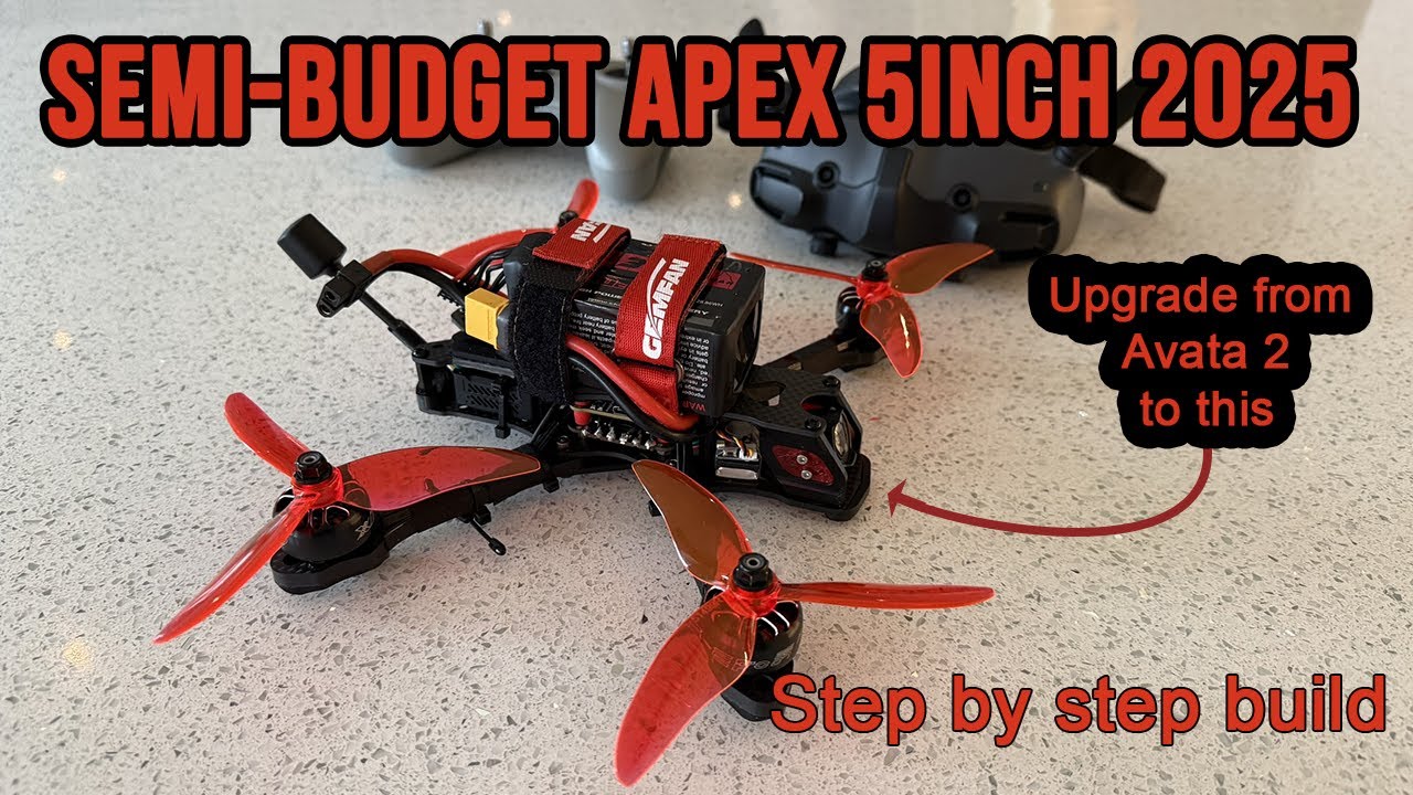 Build a Apex 5inch FPV Drone | Your first step into FPV