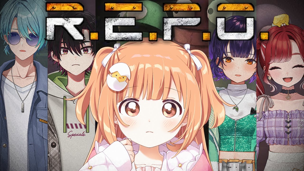 𓊆 R.E.P.O. 𓊇 すぺしゃーれぽ。お宝さがしだぁ～！！！ 𓊆 七瀬すず菜/早乙女ベリー/雲母たまこ/酒寄颯馬/渚トラウト/にじさんじ 𓊇