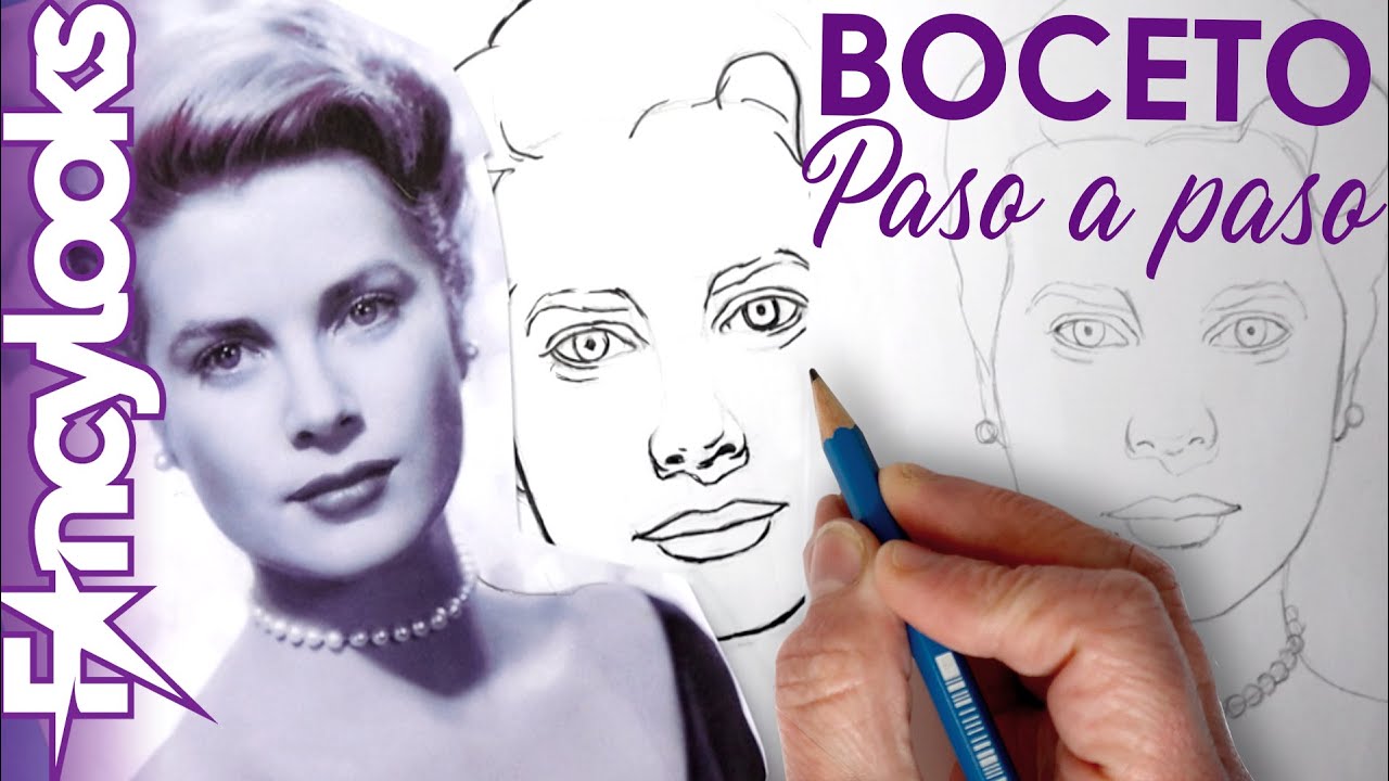 Cómo Copiar retrato de foto: Boceto - paso a paso