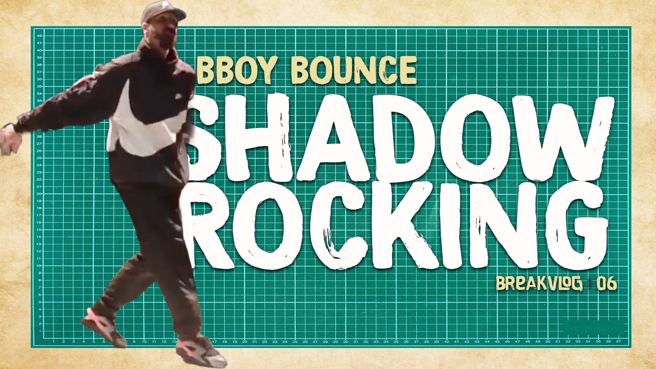 SHADOW ROCKING | A Style invented by Bboy Bounce 🥷 🔥 | Bboy Mouse | Bboy SoulSonic #lifeofabboy