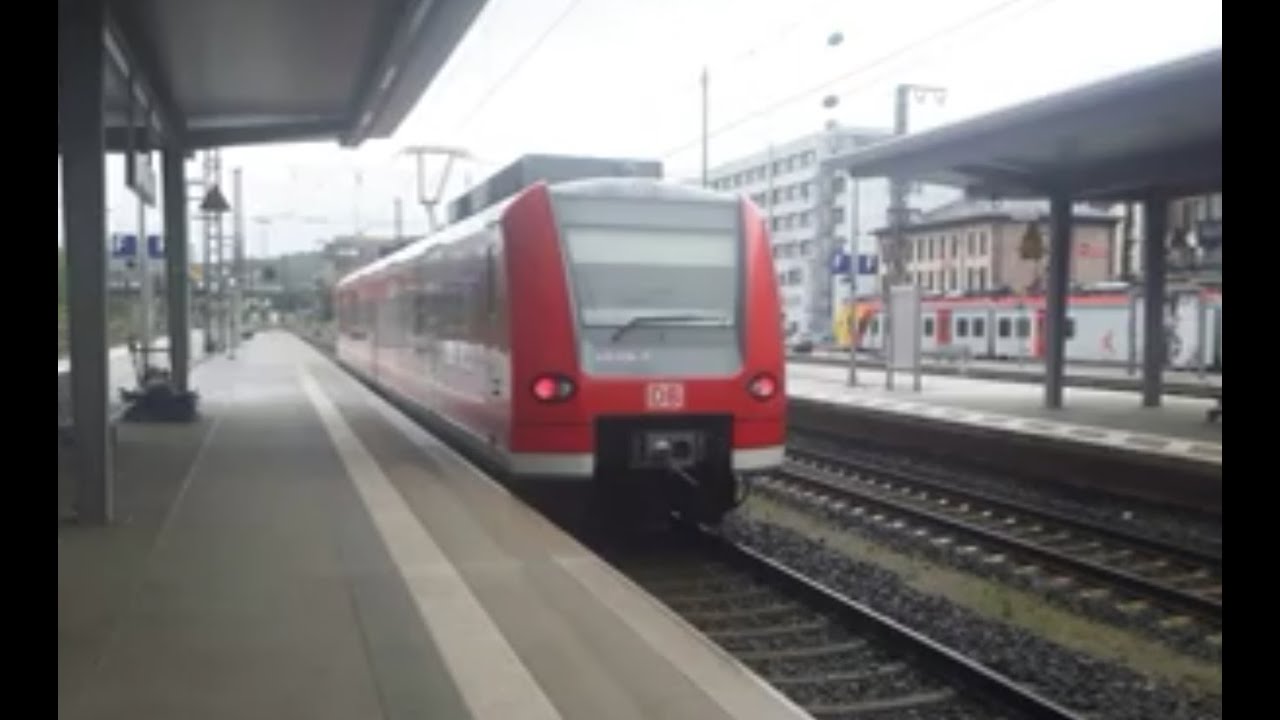 RB 79 Mitfahrt von Gemünden (Main) HBF bis Aschaffenburg HBF (BR 426)