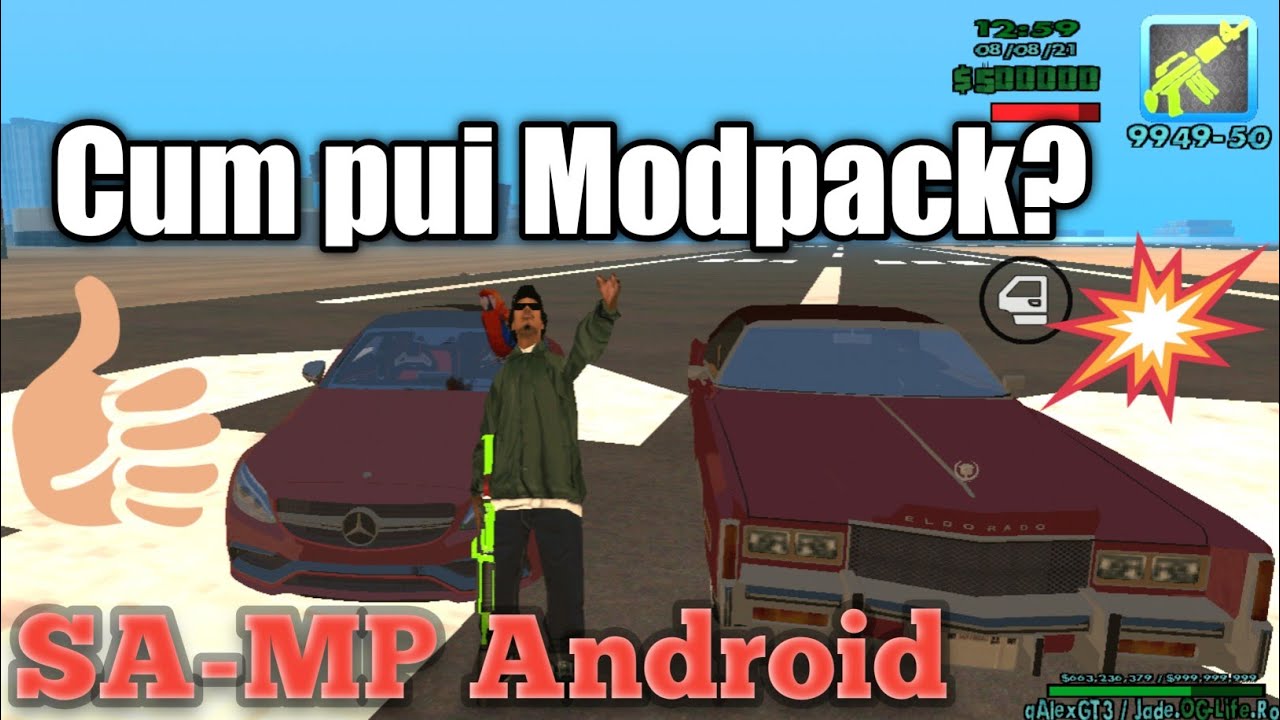 Cum pui Modpack? - SA-MP Android