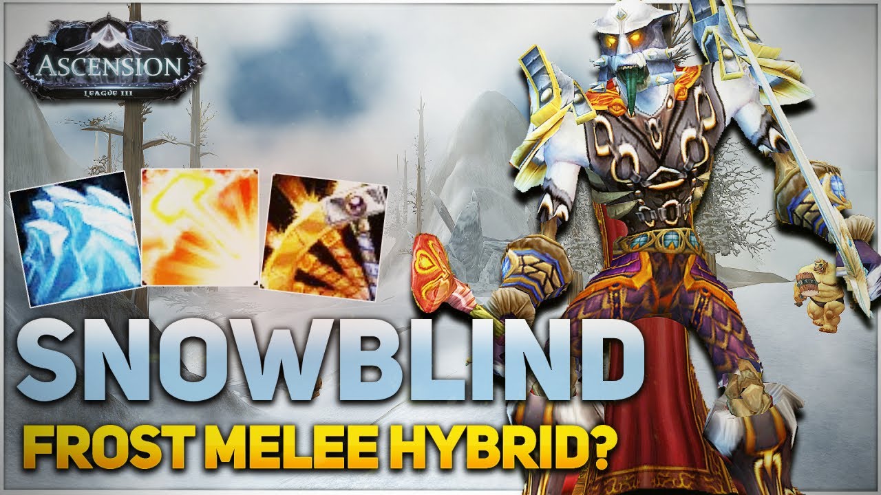 A HOLY/FROST MELEE HYBRID?! | Project Ascension | World of Warcraft | INSANE League 3 Progression
