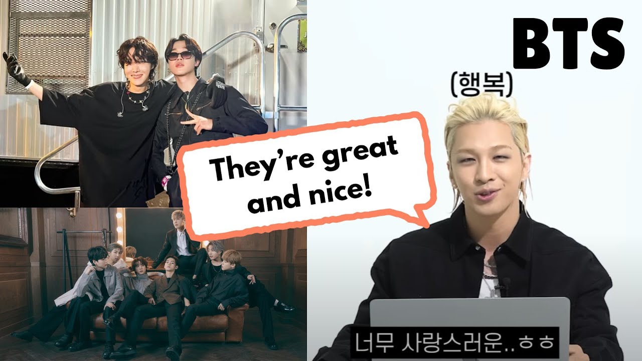 Idols mentioning BTS PART 1 (Bigbang, TXT, Seventeen...)