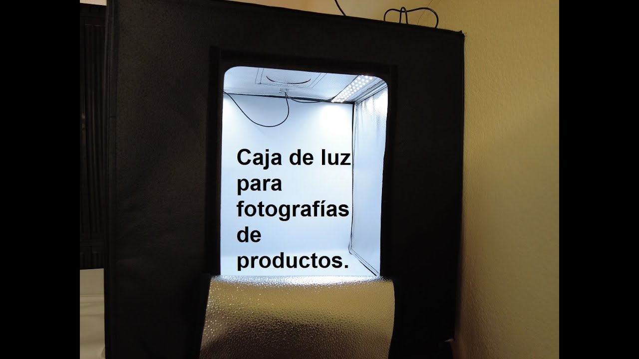 Caja de luz para fotografías / Crochet Adriana