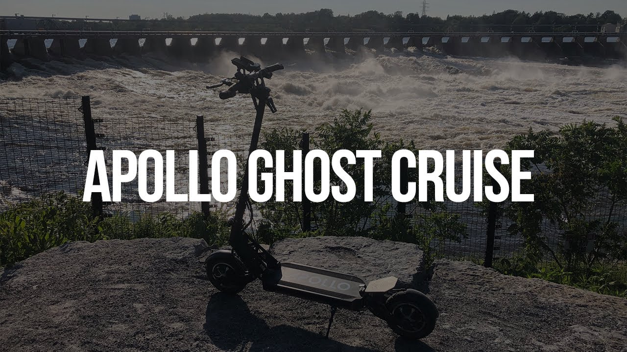 57 KM PER HOUR Apollo Ghost Electric Scooter Cruise