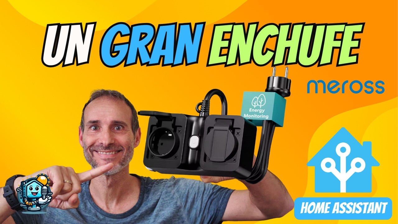 🔌 ENCHUFE DOBLE inteligente de EXTERTIOR Meross MOP320 Review 🌐 Matter ⚡ Consumo 🏠 Home Assistant]
