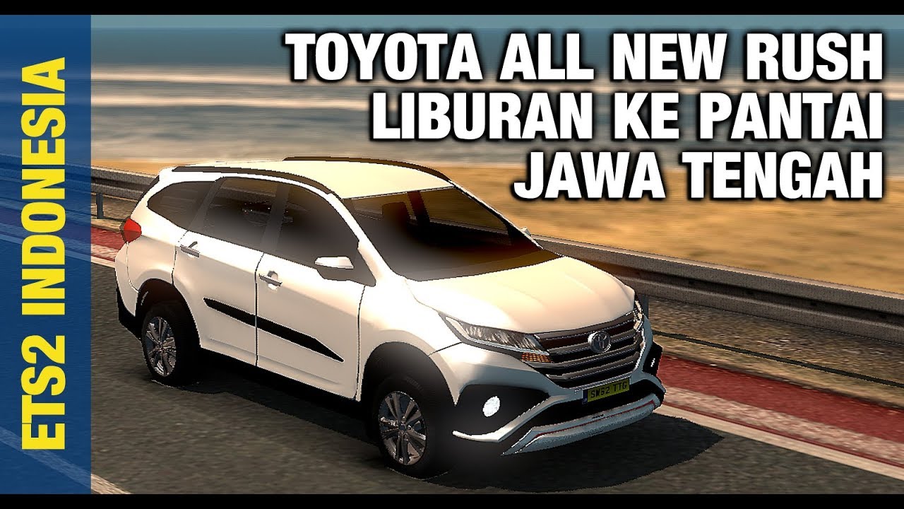 LIBUR LEBARAN KE PANTAI, PACAR GA DIAJAK? | ETS2 Mod Indonesia