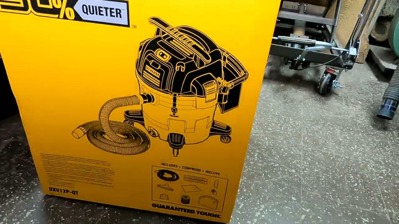 Dewalt Stealthsonic shop vac