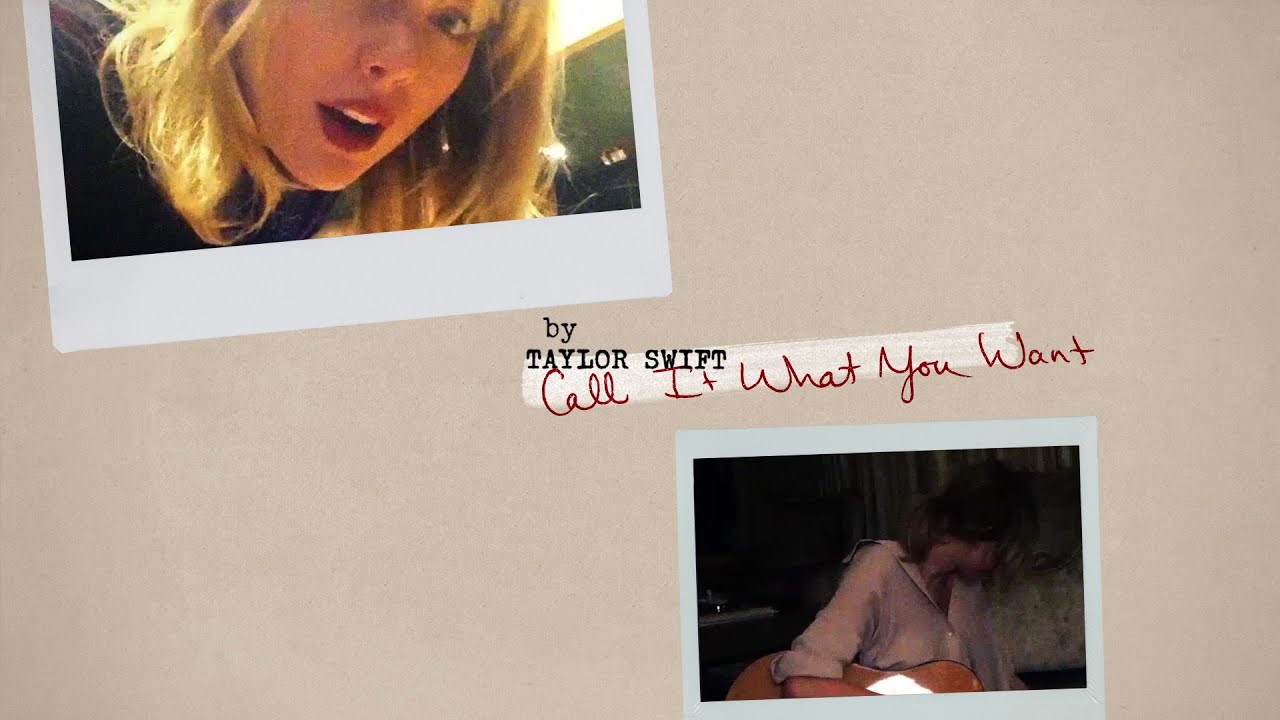 Taylor Swift - Call It What You Want (Lyric Video)
