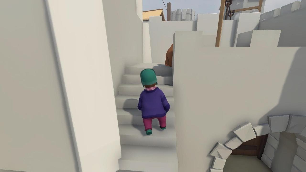 My first time playing human fall flat