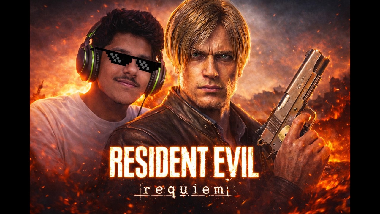 🔴 LIVE – Resident Evil Requiem PART 2 | Helicopter Key Hunt 🚁 | 🇮🇳 Indian Gameplay