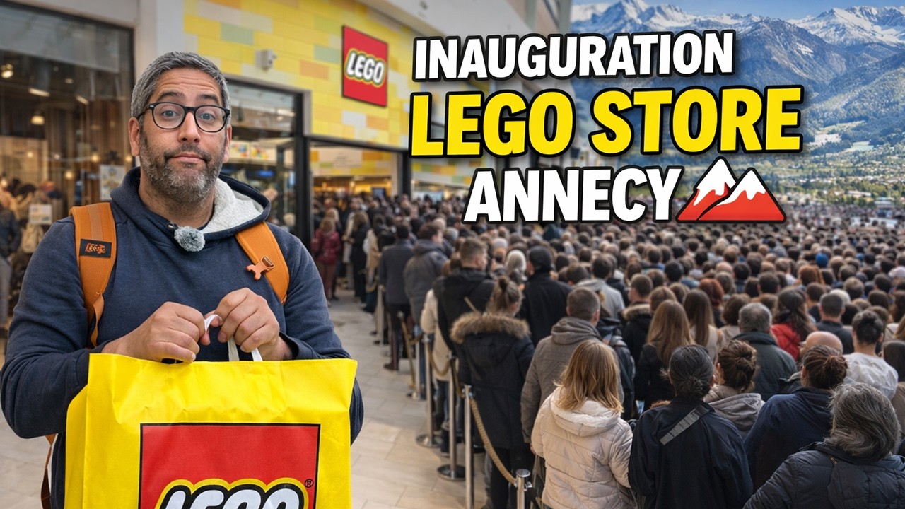 Inauguration du LEGO Store d'Annecy : Smart Brick a gogo et interview LEGO France!