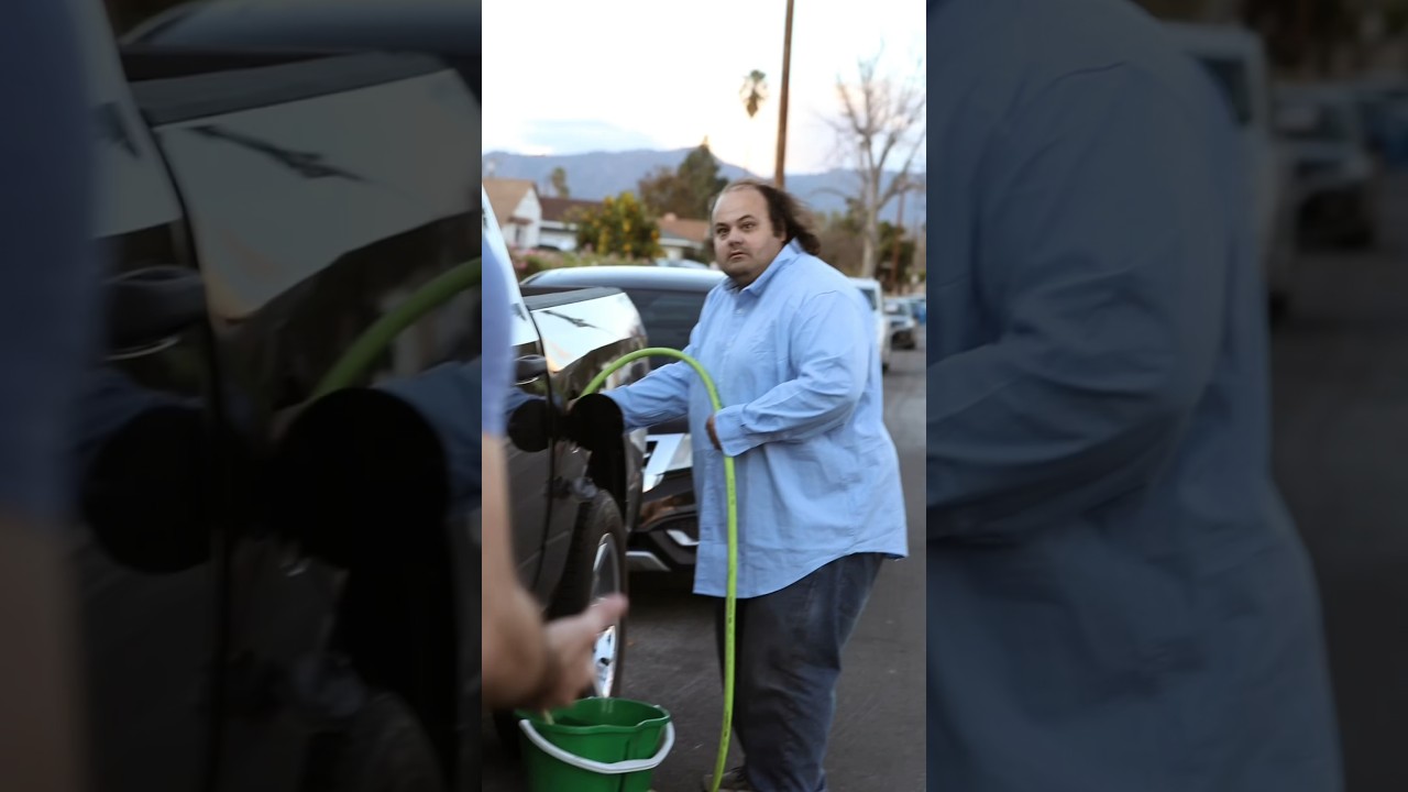 Crazy guy stole my gas, and got yelled at for parking too close&hellip; #shorts