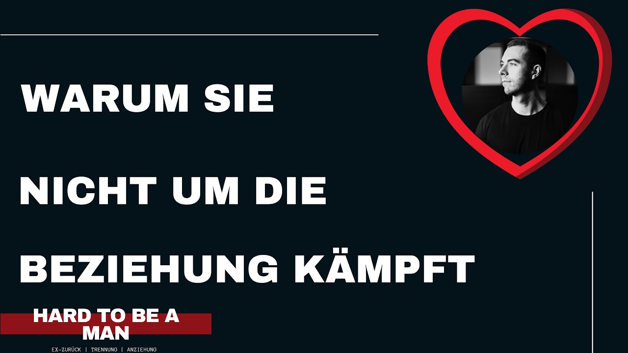 #exzurück - Warum sie nicht daran arbeitet, eure Beziehung zu retten.