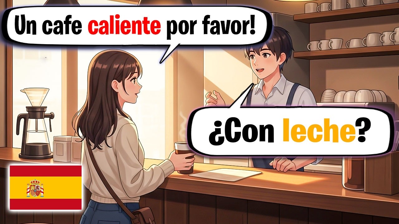 9 Simple Spanish Conversations (A1-A2) | Everyday situations