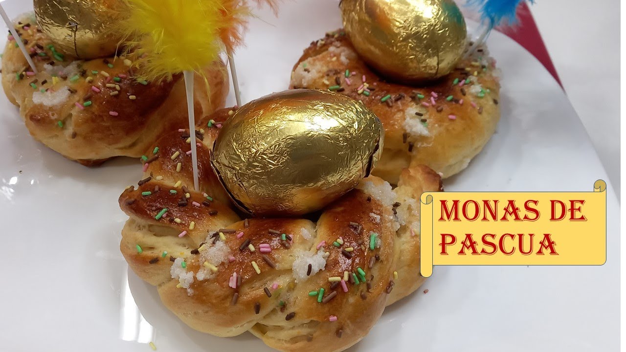 MONAS de PASCUA en Monsieur Cuisine Connect/ Plus/Thermomix/Mambo- DULCES SEMANA SANTA-Panquemao
