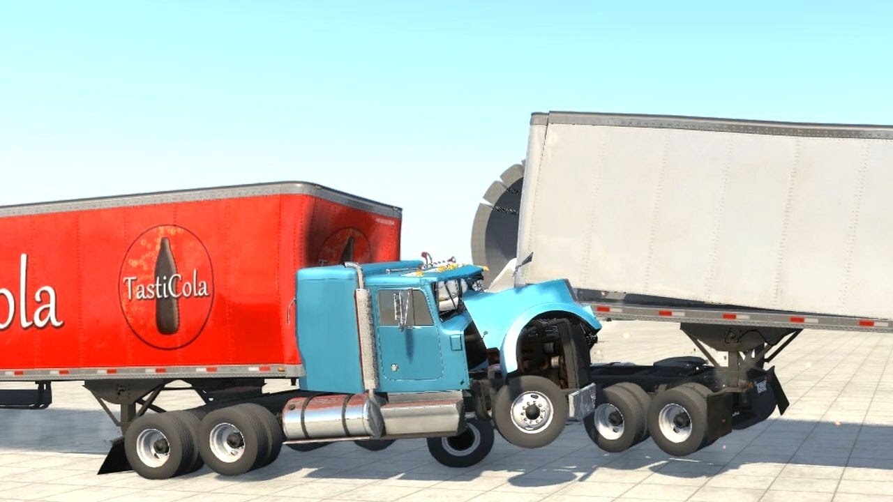 BeamNG Drive - New Crash Tests Ep.  62