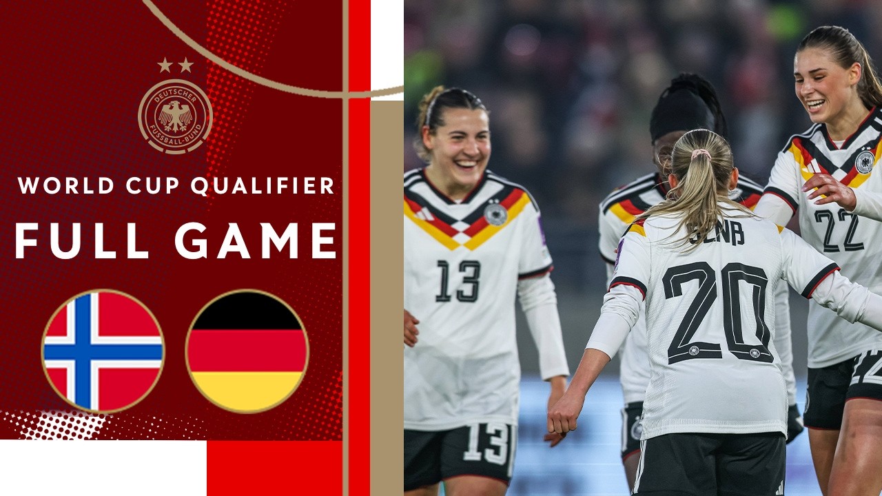 LIVE 🔴 Norway vs Germany | World Cup Qualifier