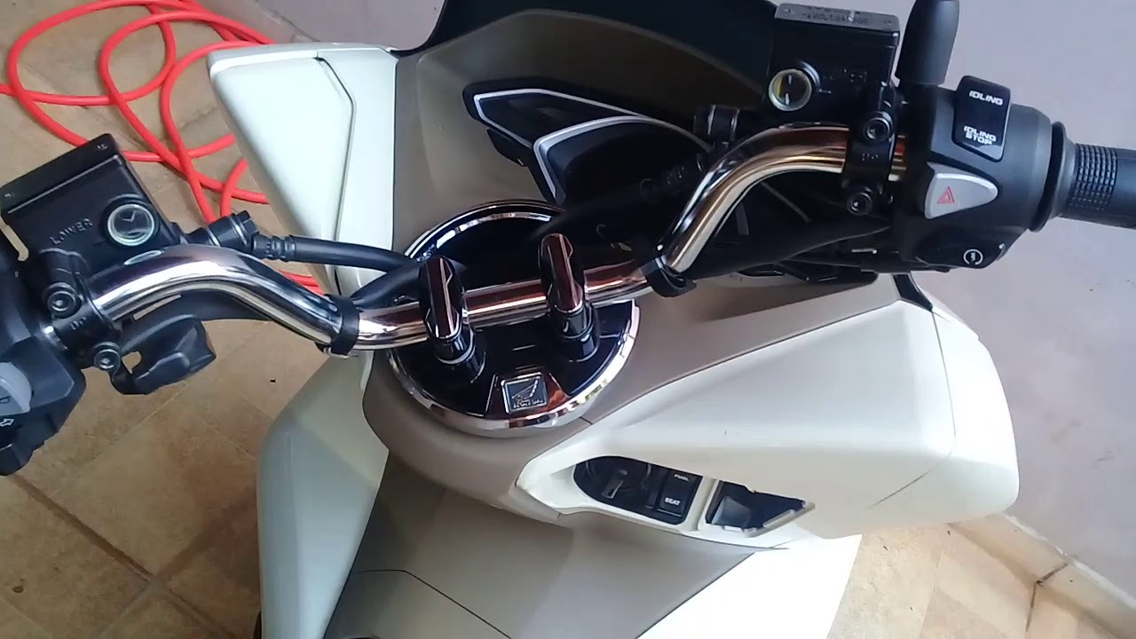 PCX botão travado não liga