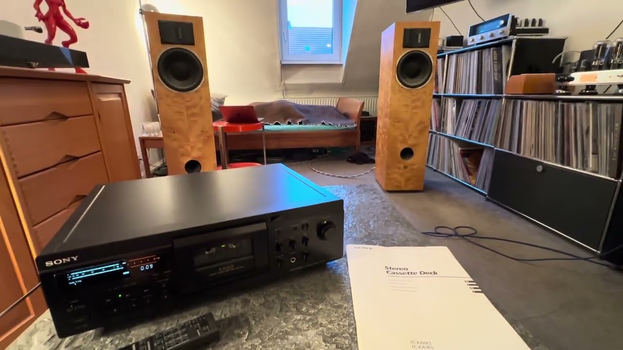 SONY TC-KA6 ES 3 HEAD CAPSTAN STEREO CASSETTE DECK