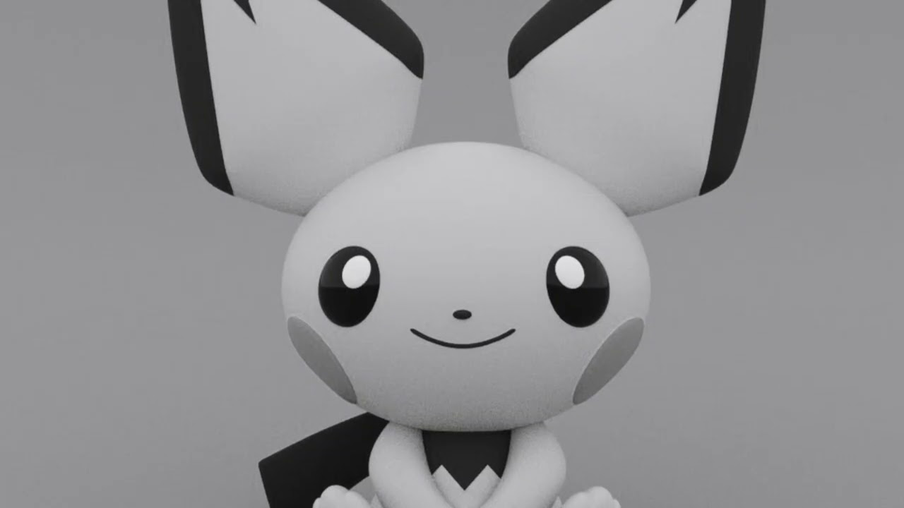 Pichu Mod Magna Doing a Seated Stretch