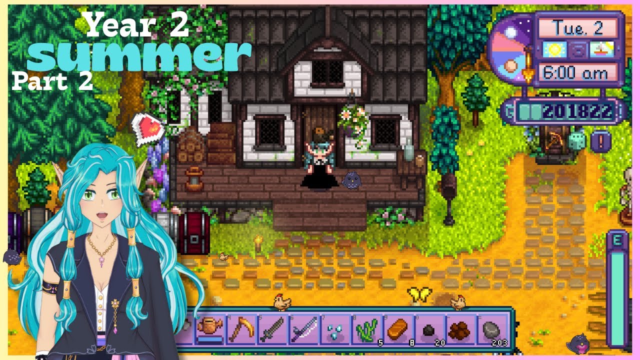 [Stardew Valley] A Quiet Valentine's Eve on the Farm  [Vtuber]