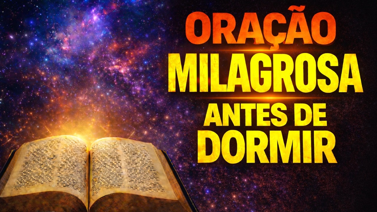 DEUS vai ACALMAR suas PREOCUPAÇÕES e trazer PAZ para sua MENTE antes de DORMIR - ORAÇÃO DO MILAGRE