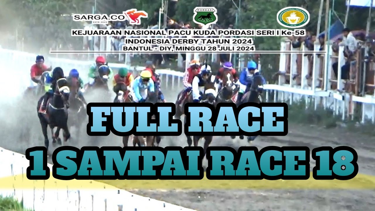 Full RACE KEJURNAS PORDASI SERI 1 KE 58 INDONESIA DERBY 2024. SULTAN AGUNG BANTUL DIY Jogja