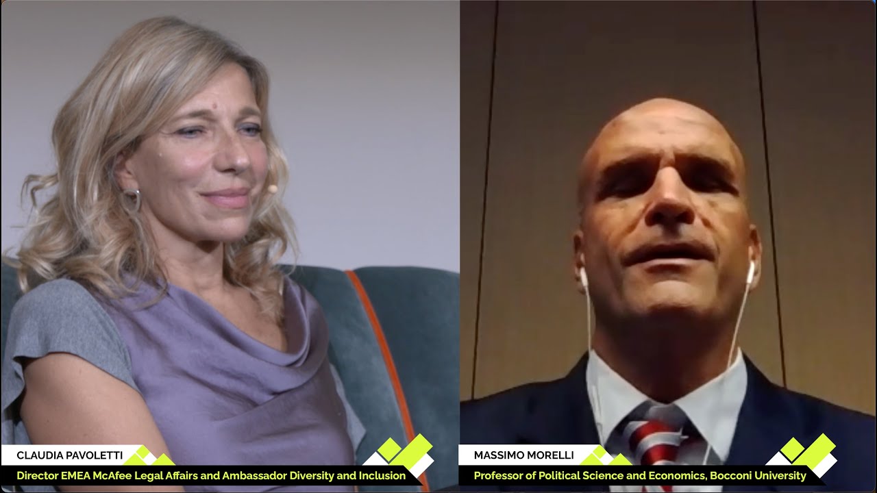 Massimo Morelli & Claudia Pavoletti at Traent Festival on Divers-ability on the sofà