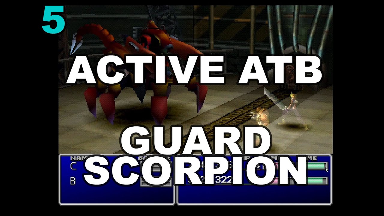Active ATB and Guard Scorpion - FF7 Comprehensive Speedrun Tutorial pt 5