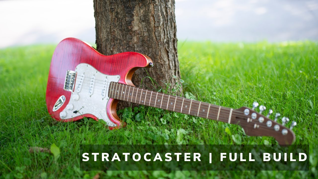 Building a Custom Stratocaster (Full Build Video)