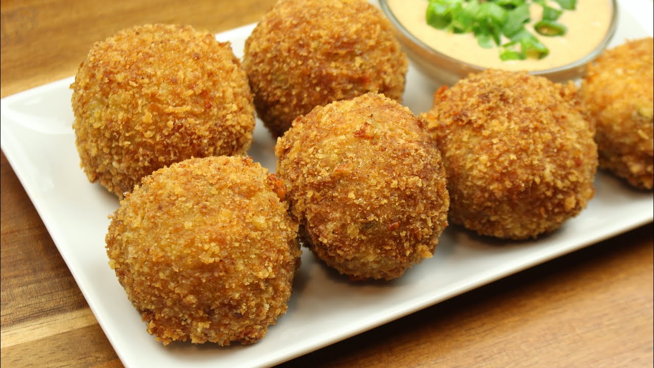 How to Make Crawfish Boudin Balls